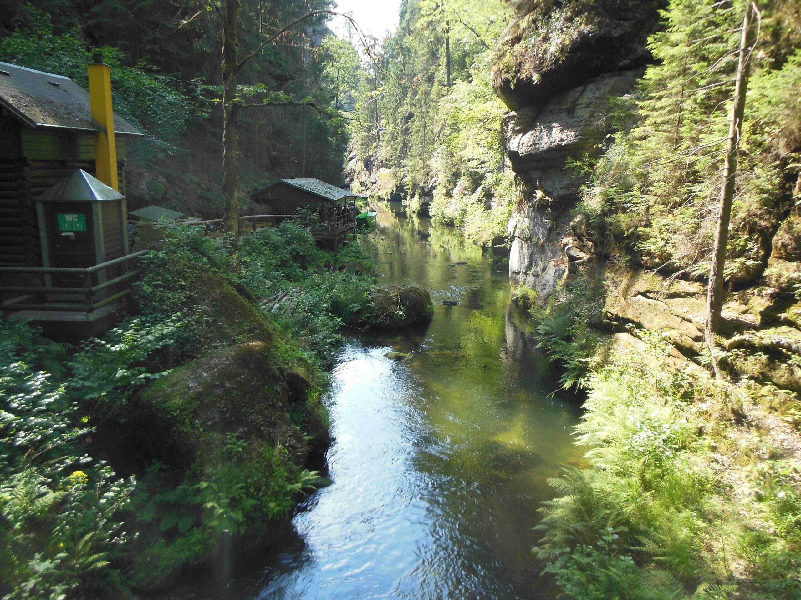 Spływ po rzece Kamenice